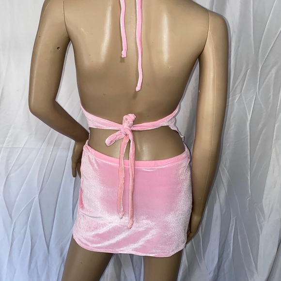 Velvet mini skirt - Picture 3 of 5